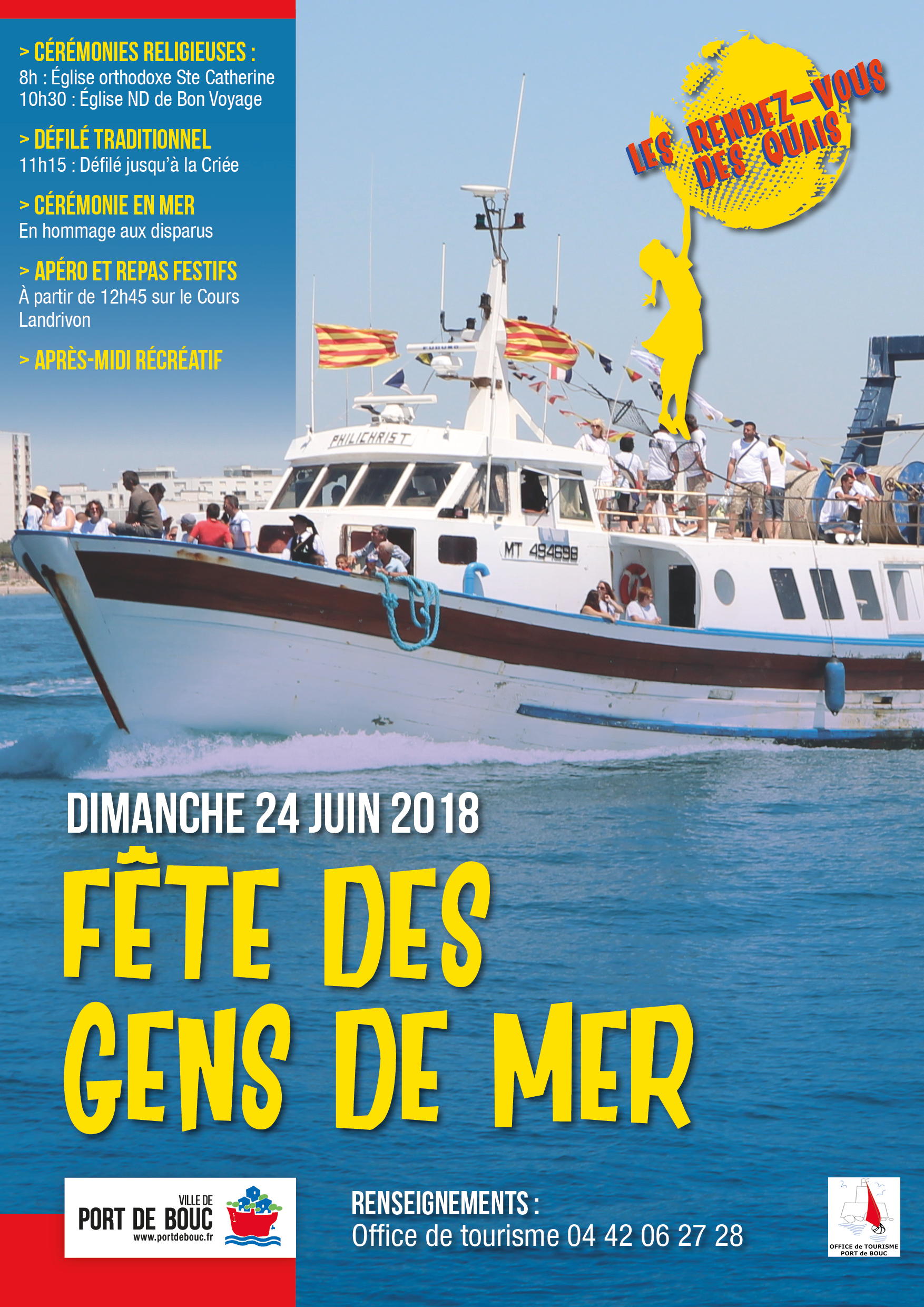 Exe Affiche Fete Gens De Mer A3 Office De Tourisme De Port De Bouc